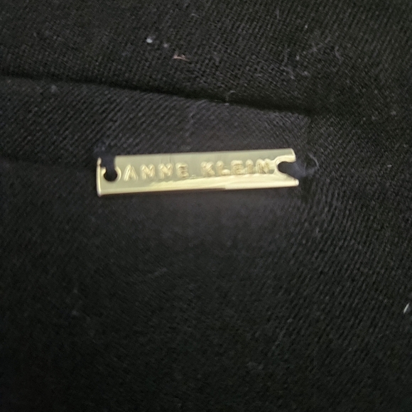 Anne Klein Womens Black Career Trousers Size 14P - Picture 5 of 10